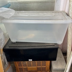 使用済み　衣装ケース　作業場用
の画像