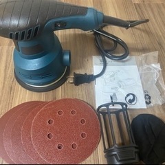 ✨️新品未使用 サンダー 電動サンドペーパー付きの画像