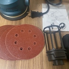 ✨️新品未使用 サンダー 電動サンドペーパー付きの画像