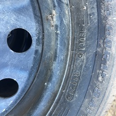 ホイールタイヤセット　4本　185/60R15 タイヤ製年2025年　EEOFINE タイヤの画像