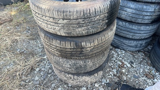ホイールタイヤセット　4本　185/60R15 タイヤ製年2025年　EEOFINE タイヤ