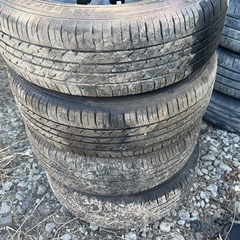 ホイールタイヤセット　4本　185/60R15 タイヤ製年2025年　EEOFINE タイヤの画像