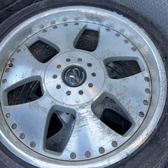 エルグランド　外し　レイズ　ホイールタイヤセット　225/45R18 　の画像