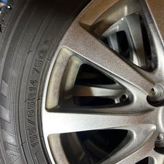 ダンロップ⭐︎ ホイール付きスタッドレスタイヤ　の画像