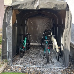 サイクルハウス　3台分の画像