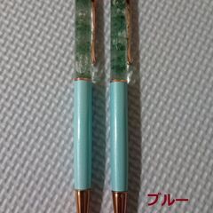 ☆ かわいいドライフラワーのボールペン 新品 ☆の画像