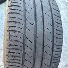 プリウス　外し　SPORTDESIGN ホイールタイヤ　4本セット　225/40R18 PCD100 の画像