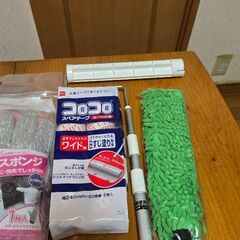 掃除用具色々(15点あります)の画像