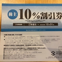 割引券と優待券1000円分の画像