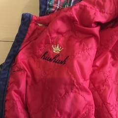 ハシュハシュ リバーシブルアウター 100cmの画像