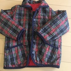 ハシュハシュ リバーシブルアウター 100cmの画像