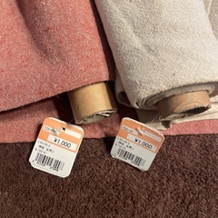 生地　布　綿麻　ハンドメイド　の画像