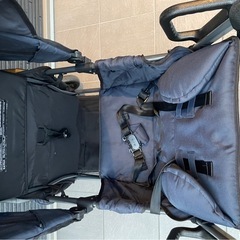 二人乗りベビーカーの画像