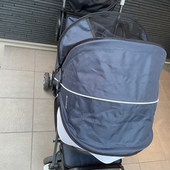 二人乗りベビーカーの画像