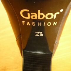 黒・Gabor ・22cm（UK2 1/2）の画像