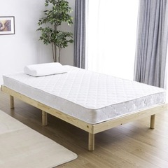 館林！2023年購入　ダブル　マットレス　通気性良い　硬め　耐久性ありの画像