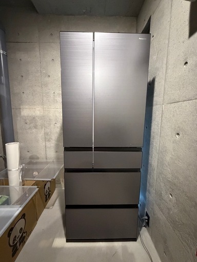 2024年製 美品 パナソニック AIエコナビ搭載 NR-F60WX1 フラッグシップモデル ラグジュアリーデザイン 冷蔵庫 601L