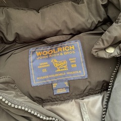 WOOL RICHダウンベストの画像