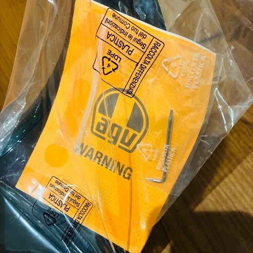 《新品未開封》AGV 純正ミラーシールド PISTA GP RR イリジウムゴールド