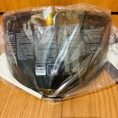 《新品未開封》AGV 純正ミラーシールド PISTA GP RR イリジウムゴールドの画像