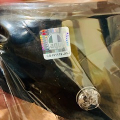 《新品未開封》AGV 純正ミラーシールド PISTA GP RR イリジウムゴールドの画像