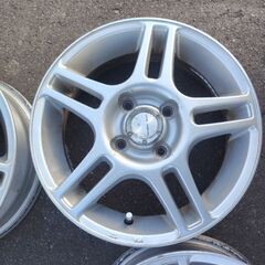 14インチ 5j +45 ピッチ100　4本セットの画像