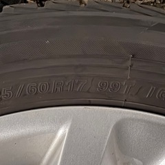 BMW X3 純正ホイール スタッドレスタイヤセットの画像