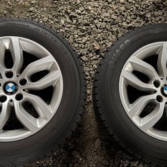 BMW X3 純正ホイール スタッドレスタイヤセットの画像