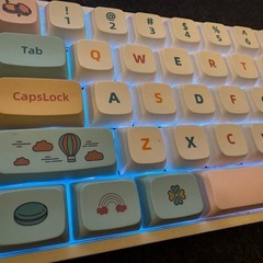 EPOMAKER ゲーミングキーボード macaronの画像