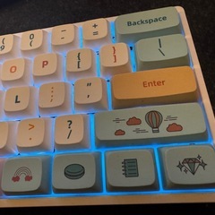 EPOMAKER ゲーミングキーボード macaronの画像