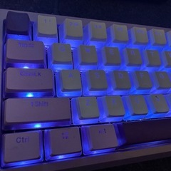 フルカスタム アルミ筐体ゲーミングキーボードの画像