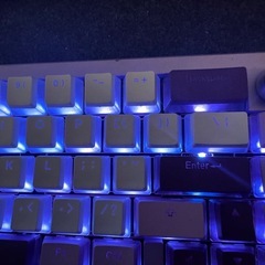 フルカスタム アルミ筐体ゲーミングキーボードの画像