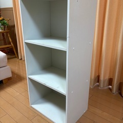 ３段カラーボックスの画像