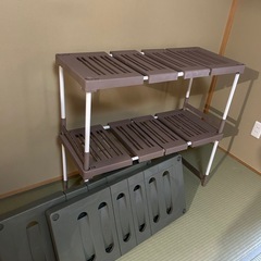 押入れ収納ラックの画像