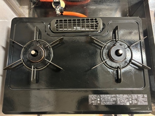 ガスコンロ　Rinnai KG36NBK プロパンガス用
