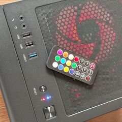 自作ゲーミングパソコン　お得　AMD RYZEN 5600 Radeon 6600 新品パーツ多数　モンスターハンタープレイ可能の画像