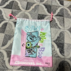 【他取引で無料】モンスターズインク巾着の画像