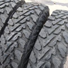 《2シーズン使用》ジムニー MTタイヤホイールセット  モーターファームアルミ 6.50r16 ジオランダー G003 MT 札幌の画像