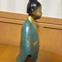 無我童子 像 オブジェ 置物の画像