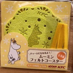 新品　ムーミンフェルトコースター全4種の画像