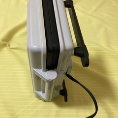 BRUNO ホットサンドメーカーダブル グレー×ゴールド 2枚焼き タイマーの画像