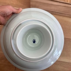 台座付き　大皿　皿　食器　霧箱の画像