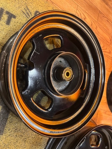 ズーマー　前後ホイール　ホンダ　太足　カスタム　JDM　　クレタク　スパタク　流用　太足