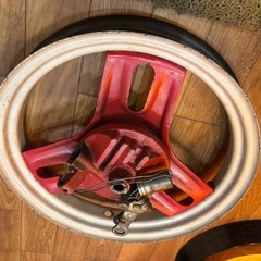 前後ホイール　AF09 クレージュタクト　スーパータクト　ホンダ　旧車　カスタム　族車の画像