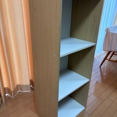 ３段カラーボックスの画像