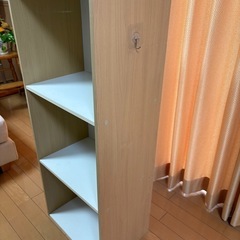 ３段カラーボックスの画像