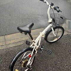 CAPTAIN STAG 折りたたみ自転車　の画像