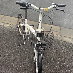 CAPTAIN STAG 折りたたみ自転車　の画像