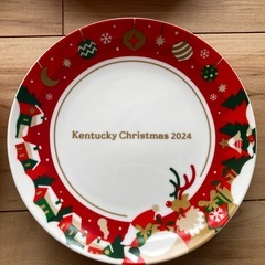 新品　
ケンタッキー、クリスマスオリジナルプレート3種類セットの画像