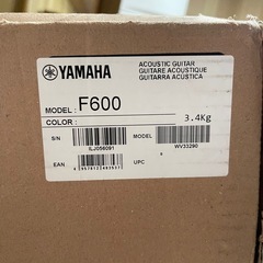 (GO-2024) 新品　F600 ギター🎸　YAMAHA の画像